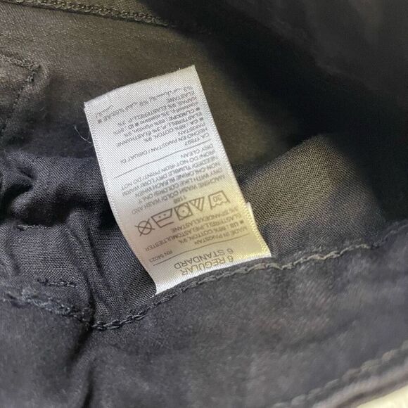 Old Navy Rockstar Super Skinny Mid Rise Black Stretch Denim Jeans Size 6 - Picture 4 of 11